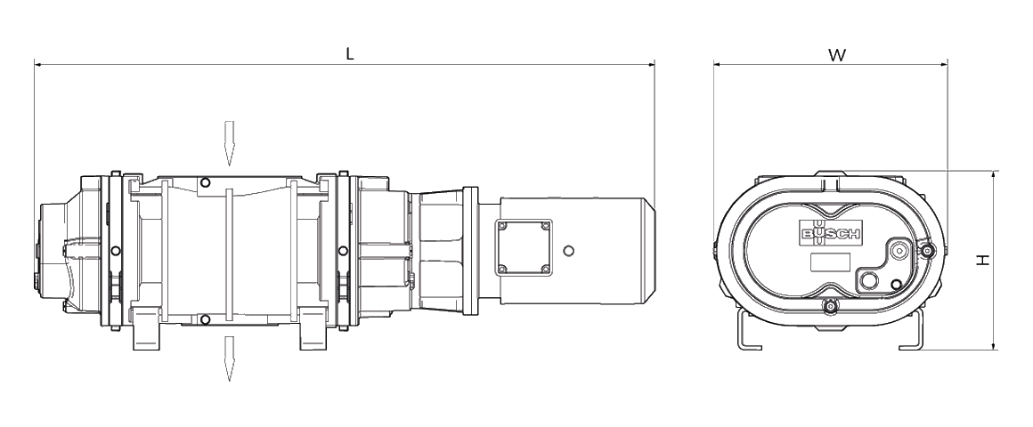 Puma WP 1250 D2罗茨真空泵